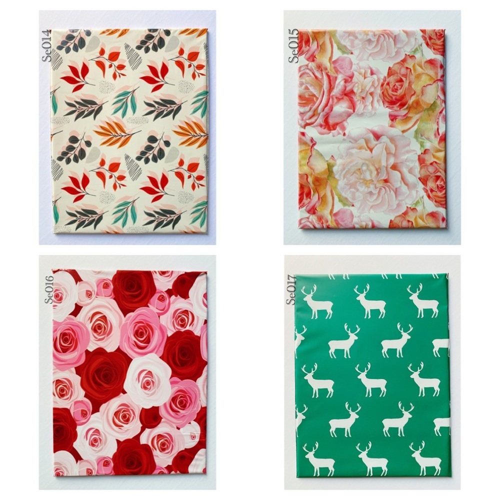 COPY - (40 pcs) Eco Friendly Polymailers 10x13 - Shipping Envelope - Seasonal